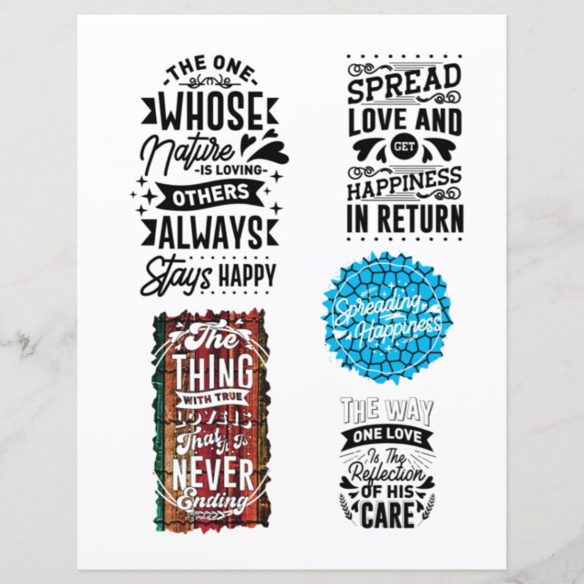 Citações Românticas do Dia de os namorados de Amor (Frente)