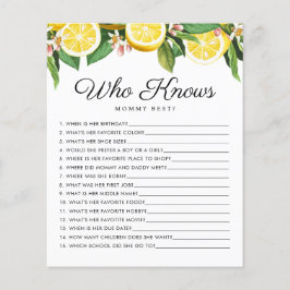 Citro Limão Que Conhece Jogo De Bebê De Mamãe