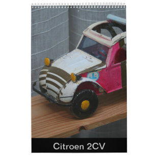 Citroen 2 CV Calendário do Carro Francês 2025