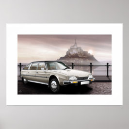 Citroen CX Prestige Poster Illustração