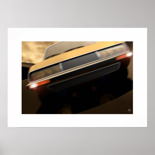 Citroen SM poster (Frente)