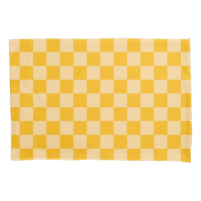 Citrus cream checkered board pattern (Frente-Esquerda)
