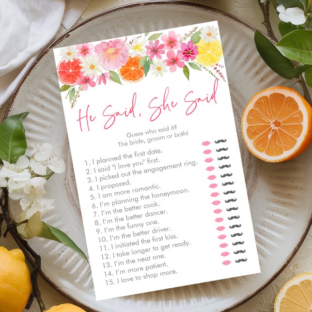 Citrus Floral Disse Que Disse Jogo De Brida (Criador carregado)