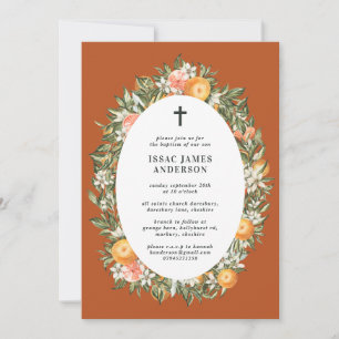 Citrus, laranja + batismo batizante florescente