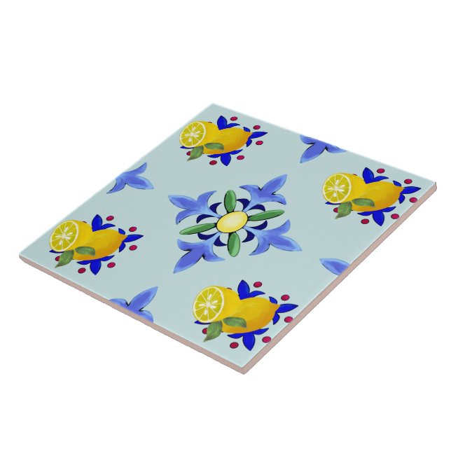 Citrus.lemons,majolica  (Lateral)