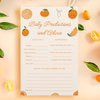 Citrus Little Cutie Predictions Game