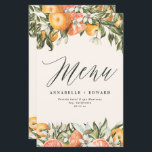 Citrus orange botânica moderna rústica<br><div class="desc">Design de casamento rústico moderno botânico laranja-Citrus. Uma coleção moderna.</div>