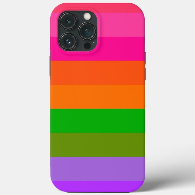 Citrus Sherbet Stripes (Verso)