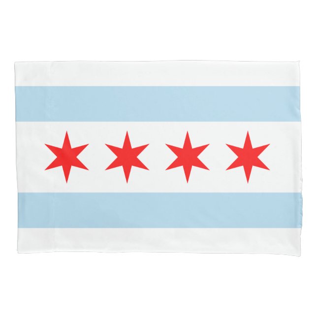 City Flag de Chicago (Illinois) (Frente)