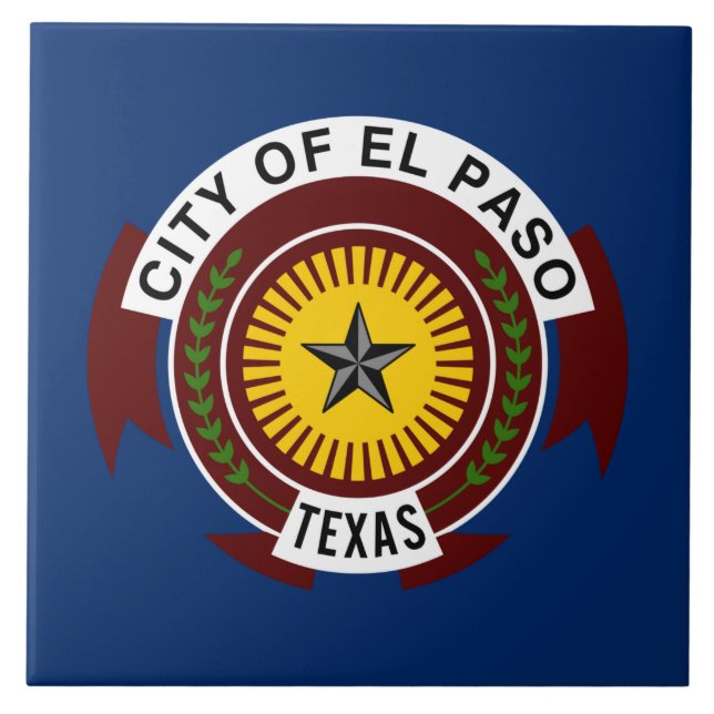 City Flag de El Paso (Texas) (Frente)