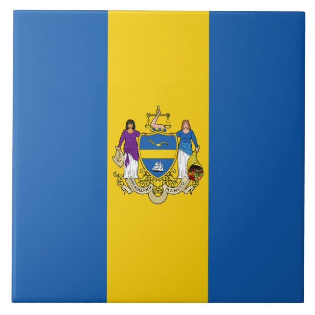City Flag of Philadelphia (Pensilvânia) (Frente)