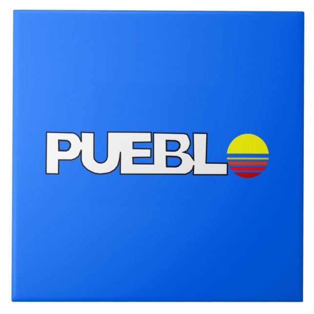 City Flag of Pueblo (Colorado) (Frente)