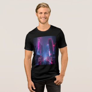 CITY SOUL - Neon Cyberpunk Skyline Design