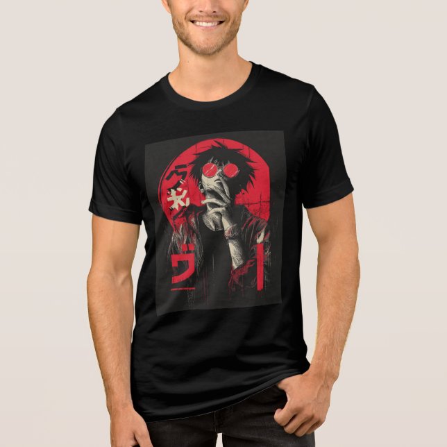 CJ Graphic Studios "Crimson Sight" Camiseta Premiu (Frente)