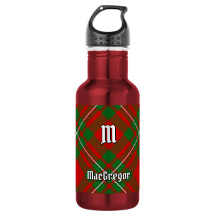 Clã Gregor Tartan Garrafa de Água de Aço Inoxidáve