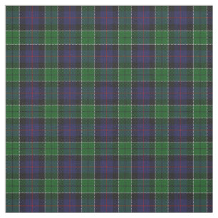 Clã Leslie que caça o tecido escocês da xadrez 