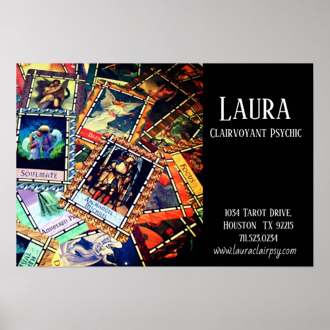 Clairvoyant Psicic 5 Poster (Frente)