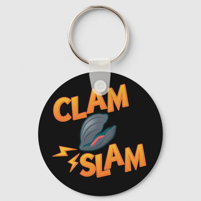 Clam Slam Chaveiro Cósmico (Frente)