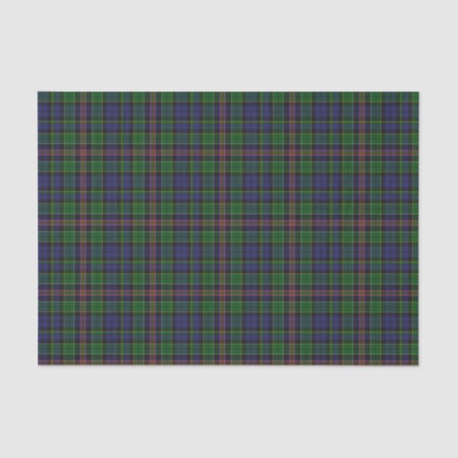 Clan Allison Tartan - Xadrez Papel Tema (Frente )