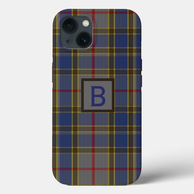 Clan Balfour Xadrez Monogrammed (Verso)