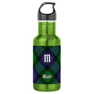 Clan Blair Tartan Garrafa de Água de Aço Inoxidáve
