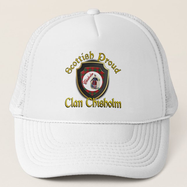Clan Chisholm - Boné da dinastia escocesa (Frente)