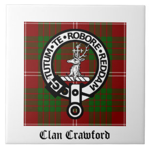 Clan Crawford Crest Tartan