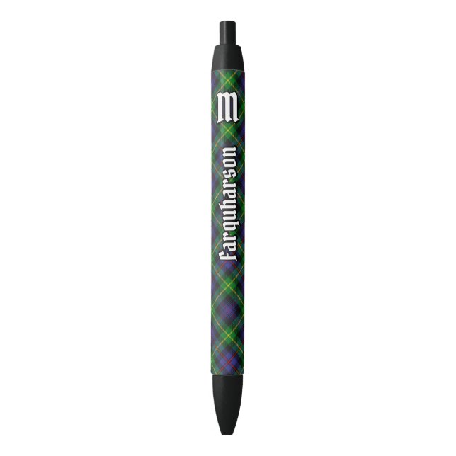 Clan Farquharson Tartan Ink Caneta (Frente Vertical)
