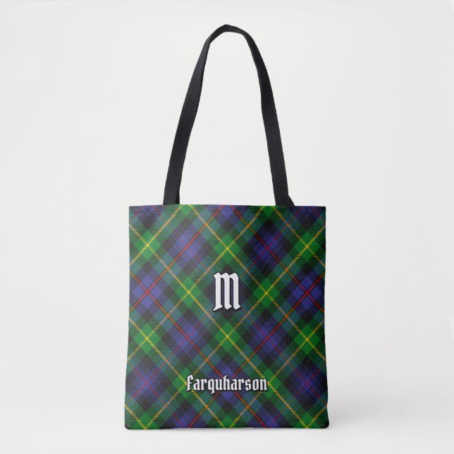 Clan Farquharson Tartan Tote Bag (Frente)
