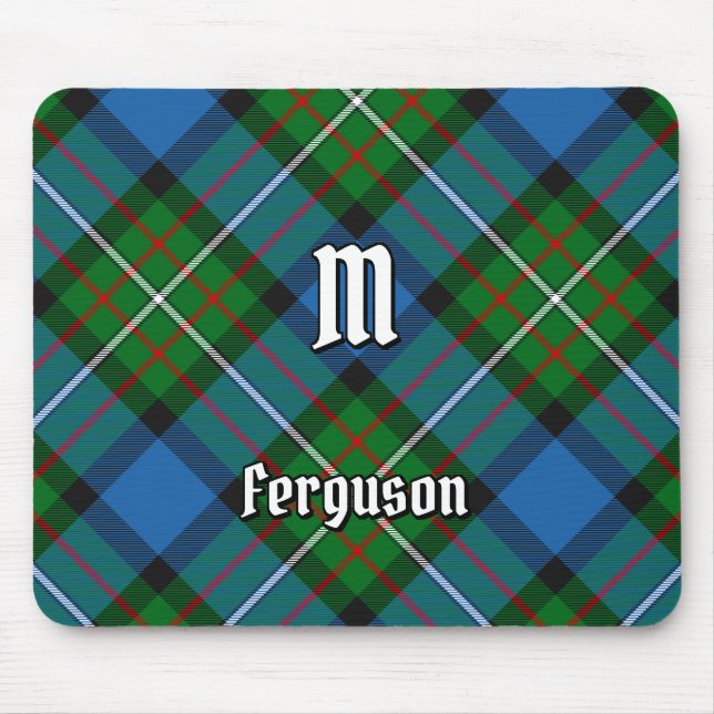 Clan Ferguson Tartan Mouse Pad (Frente)