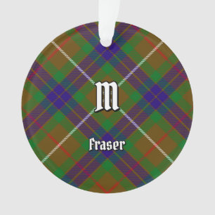 Clan Fraser caçando ornamento de Tartan