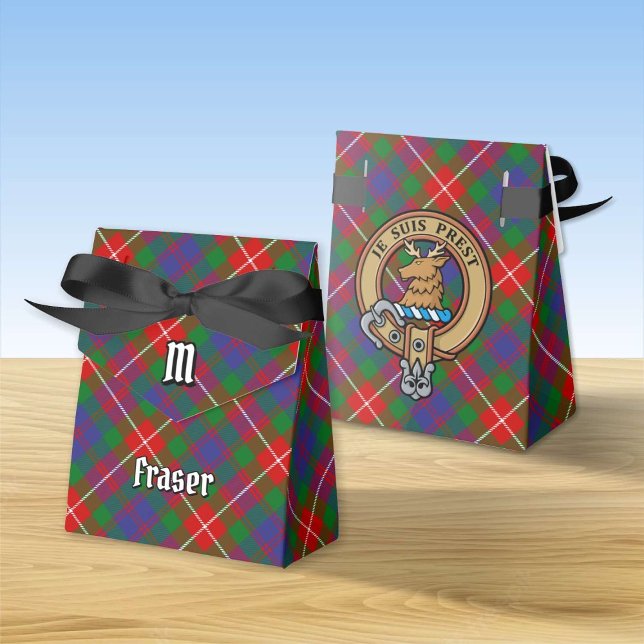Clan Fraser da Crest Lovat sobre a Caixa de Favor  (Criador carregado)