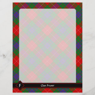 Clan Fraser Tartan Flyer