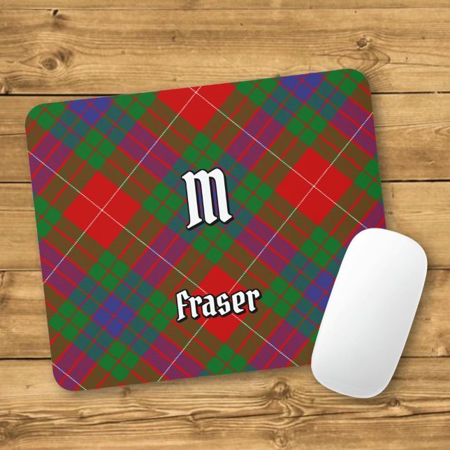 Clan Fraser Tartan Mouse Pad (Criador carregado)
