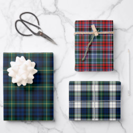 Clan Gordon Tartan Variações