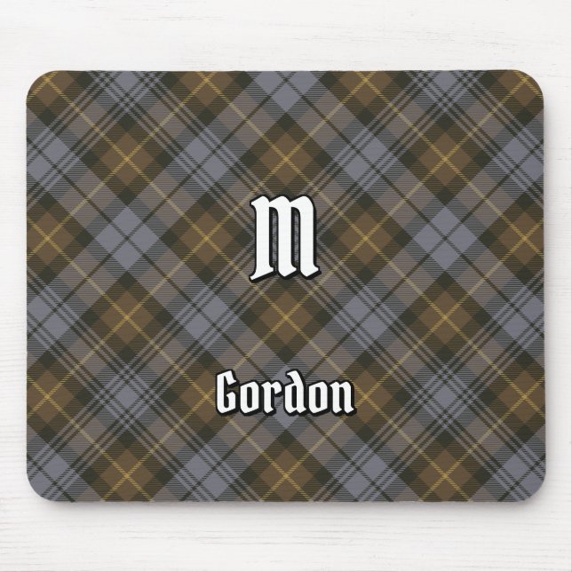 Clan Gordon Weathered Tartan Mouse Pad (Frente)