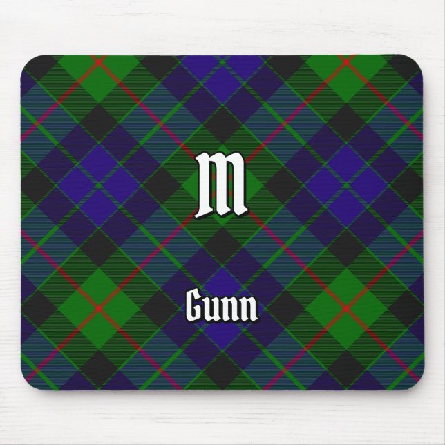 Clan Gunn Tartan Mouse Pad (Frente)