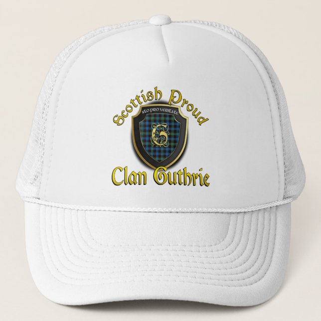 Clan Guthrie - Boné da dinastia escocesa (Frente)