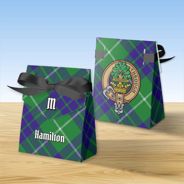 Clan Hamilton Crest sobre a caça à caixa de favori (Criador carregado)