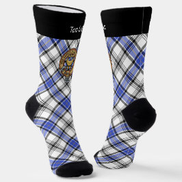 Clan Hannay Crest sobre Tartan