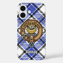 Clan Hannay Crest sobre Tartan