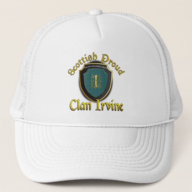 Clan Irvine Scottish Dynasty Boné (Frente)