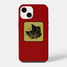 Clan Kamon Red Laquer e Borboleta Dourada