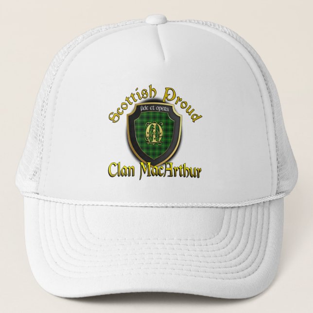 Clan MacArthur Boné Escocês Dinastia (Frente)