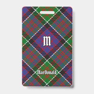 Clan MacDonald do Crachá Clanranald Tartan