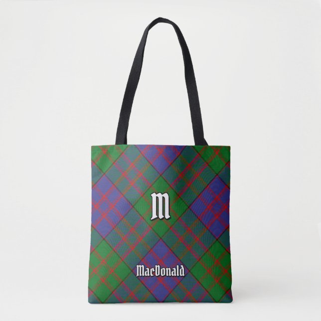 Clan MacDonald Tartan Tote Bag (Frente)