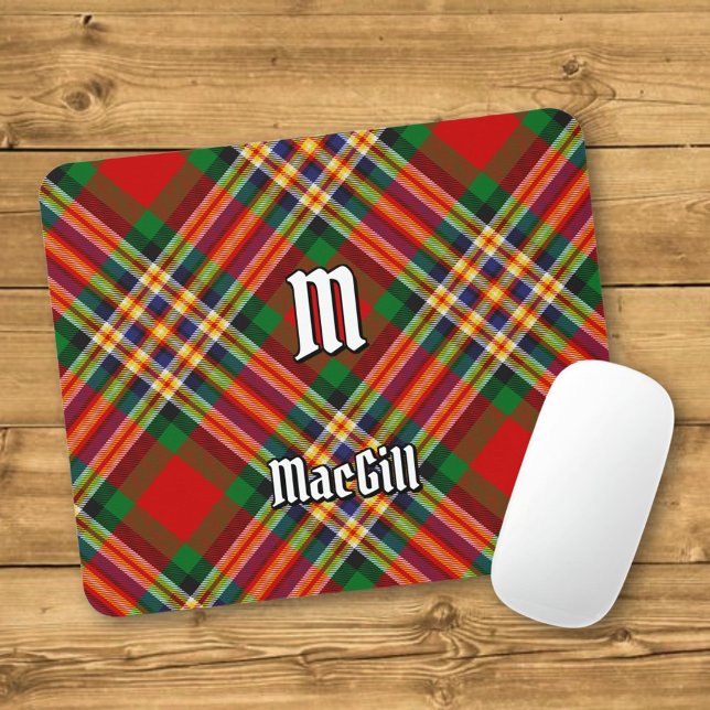 Clan MacGill Tartan Mouse Pad (Criador carregado)