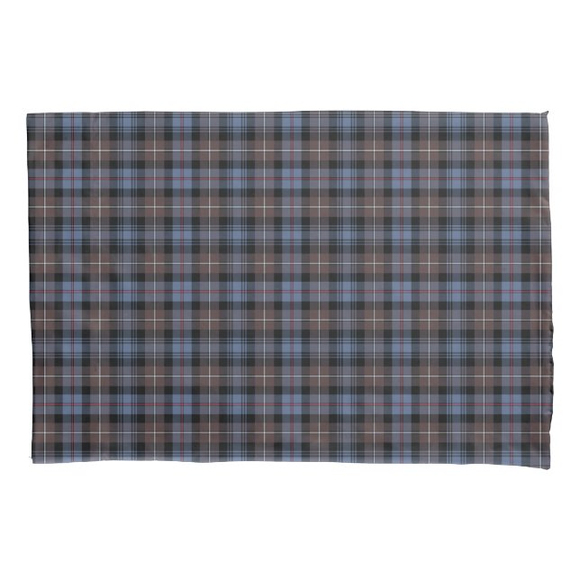 Clan Mackenzie Weathered Tartan Blue e Brown (Frente)