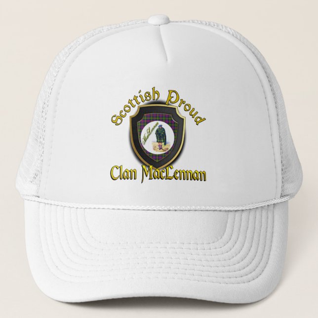 Clan MacLennan Boné da dinastia escocesa (Frente)