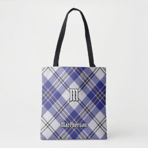 Clan MacPherson Blue Dress Tote Bag